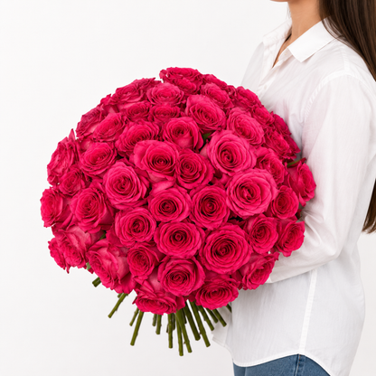 Bouquet Rose Saint Louise - DJ flowers