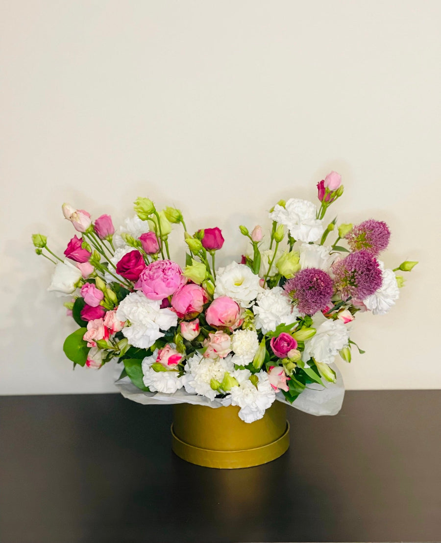 Box arrangement Extreme filling - DJ flowers