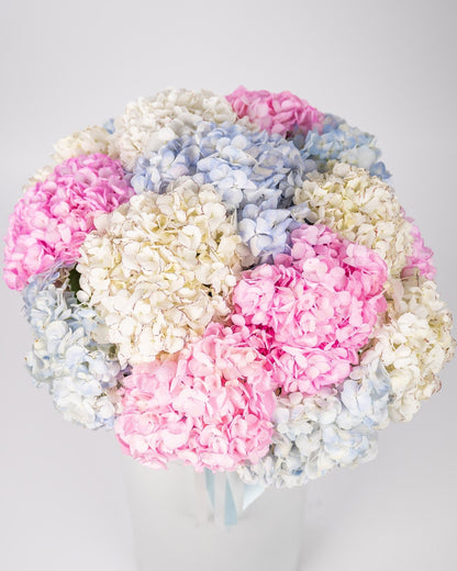 Box arrangement Hydrangea Horizons - DJ flowers