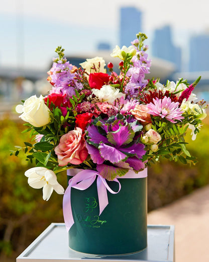 Box arrangement Spiritual - DJ flowers