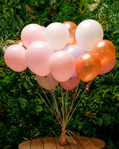Bunch of pastel pink balloons - DJ flowers