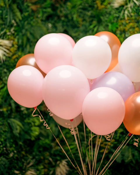 Bunch of pastel pink balloons - DJ flowers