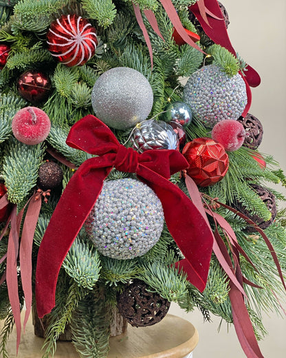 Christmas tree Everred Charm - DJ flowers