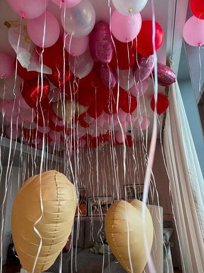 Event Magic: Balloons and More: helium balloon decoration - DJ flowers