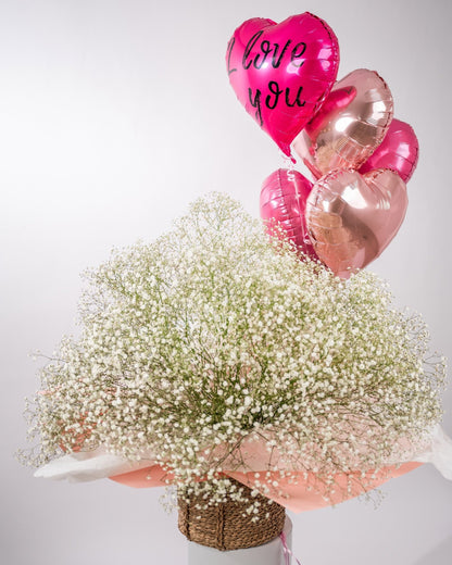Gift set Cloud Nine - DJ flowers