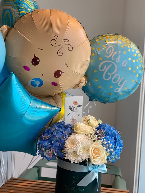 Gift set Little Prince Celebration - DJ flowers