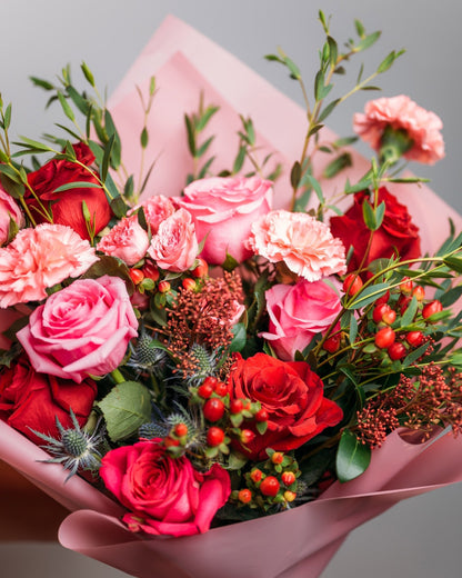 Gift set Mamma Mia - DJ flowers