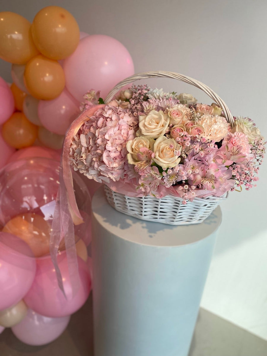 Gift set Rosy-Hued Cloud - DJ flowers
