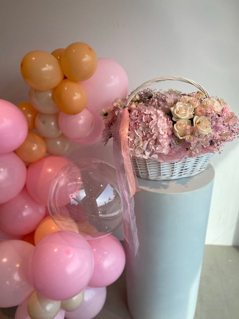 Gift set Rosy-Hued Cloud - DJ flowers