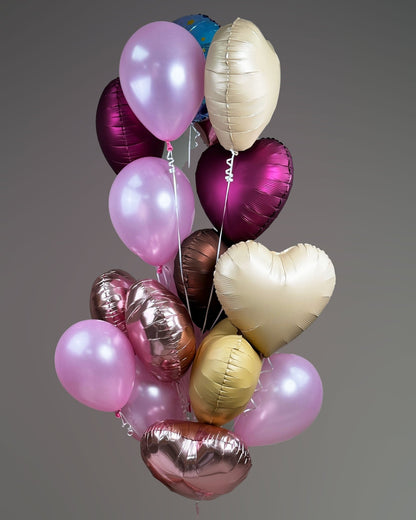 Heartfelt Delight Balloon Set - DJ flowers