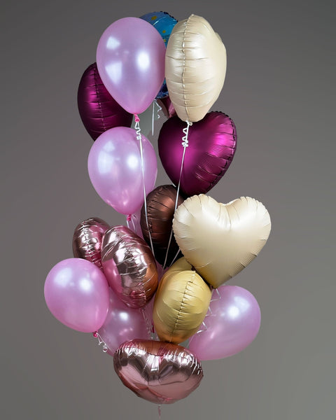 Heartfelt Delight Balloon Set - DJ flowers