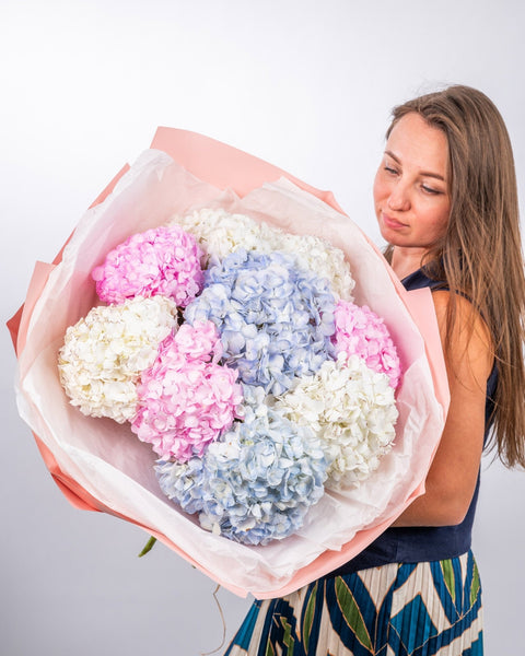 Hydrangea bouquet Sands of Bloom - DJ flowers