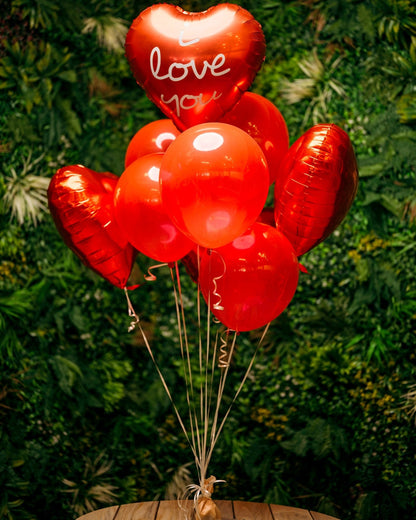 Love balloon set - DJ flowers