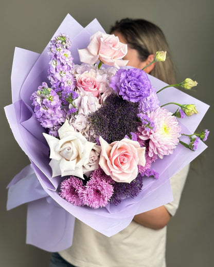 Mixed bouquet Purple Haze - DJ flowers