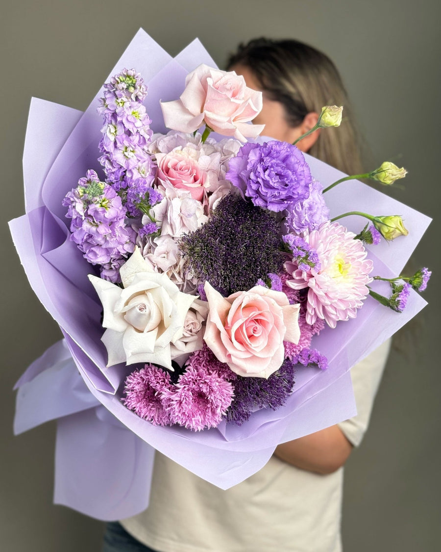 Mixed bouquet Purple Haze - DJ flowers
