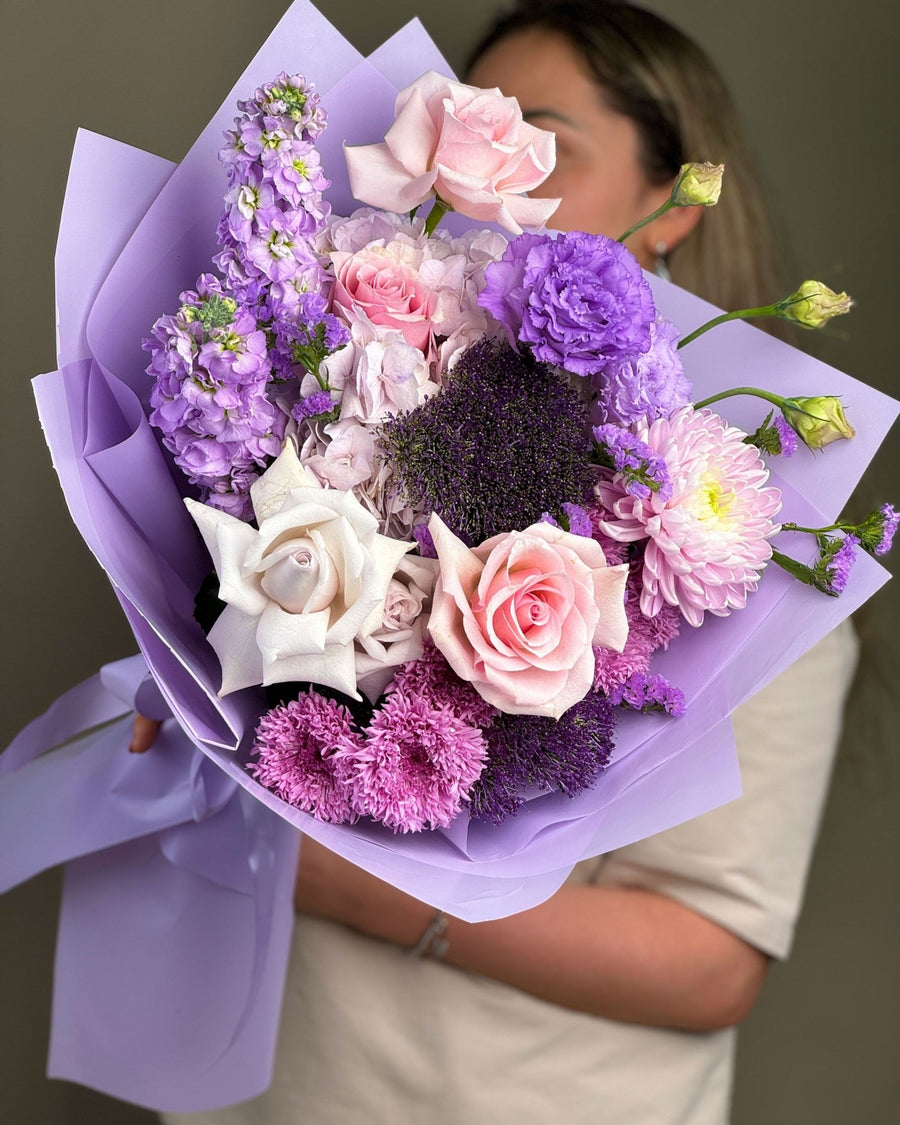 Mixed bouquet Purple Haze - DJ flowers