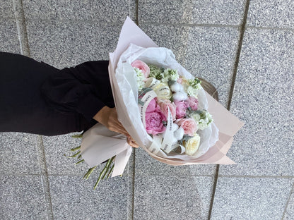 Mixed bouquet Soleil - DJ flowers