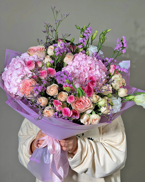 Mixed bouquet Velvet Glow - DJ flowers