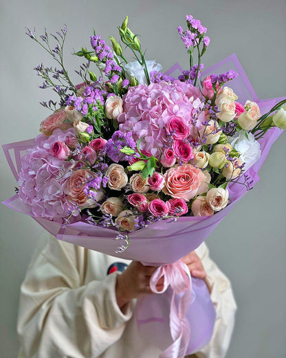 Mixed bouquet Velvet Glow - DJ flowers