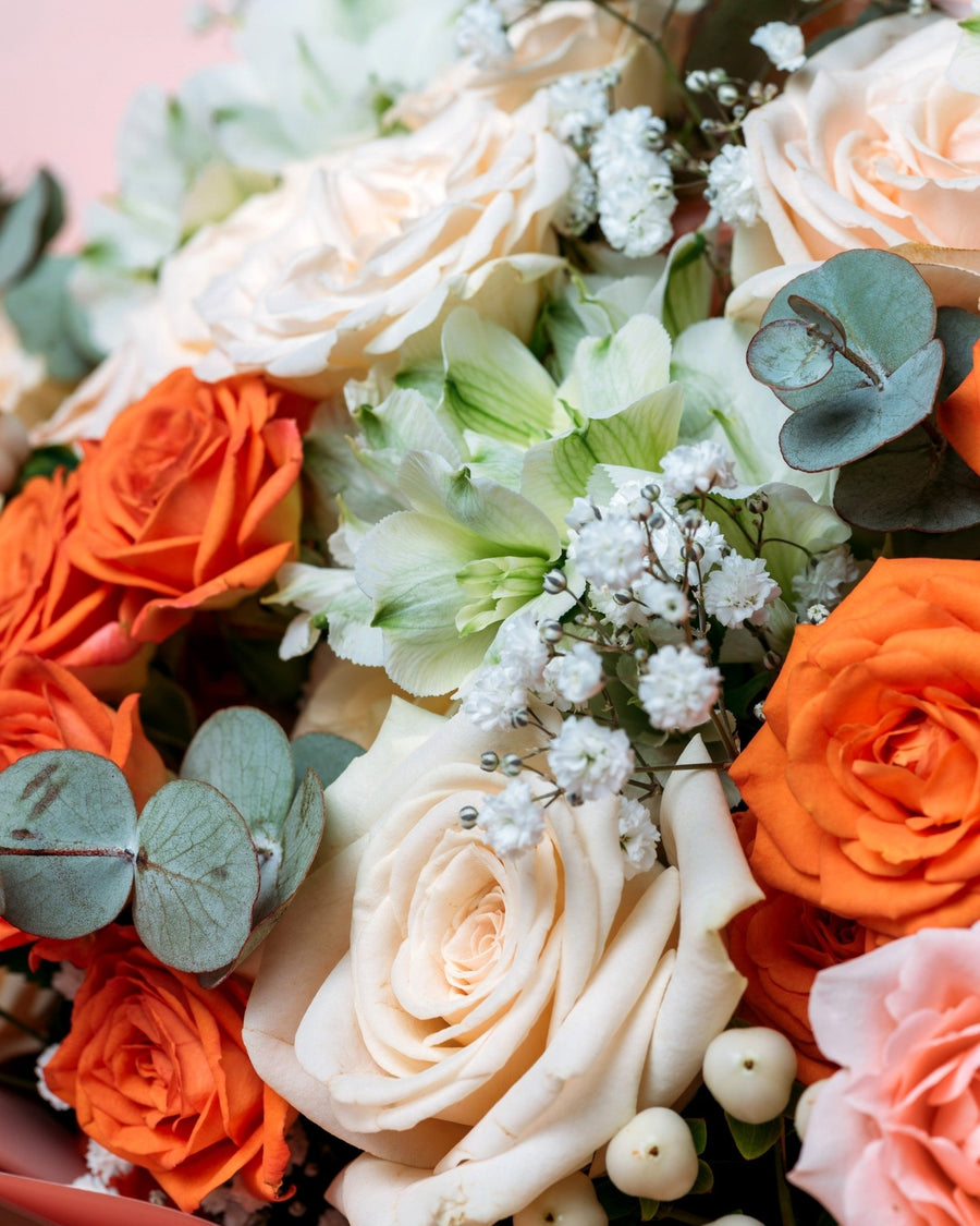Mixed bouquet Warm feelings - DJ flowers