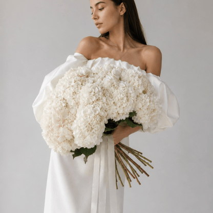 Monobouquet of hydrangeas Cloudline - DJ flowers