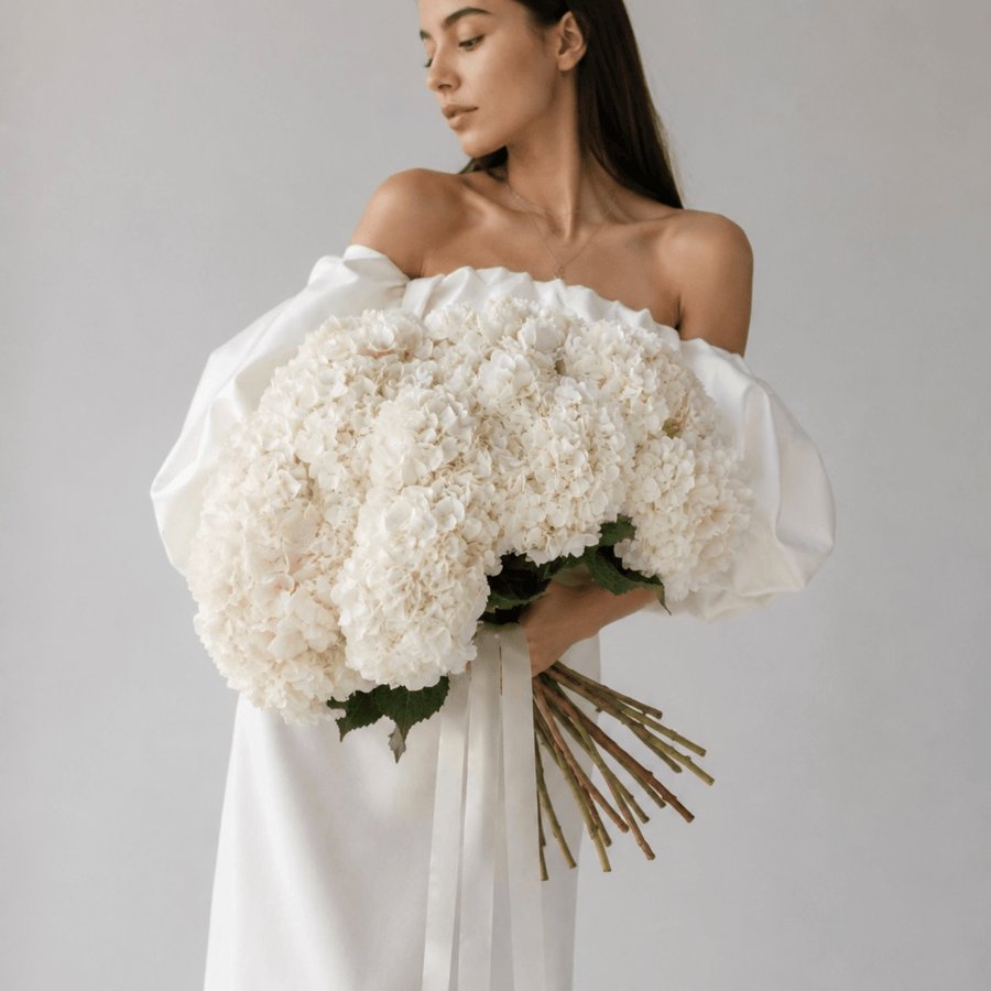 Monobouquet of hydrangeas Cloudline - DJ flowers