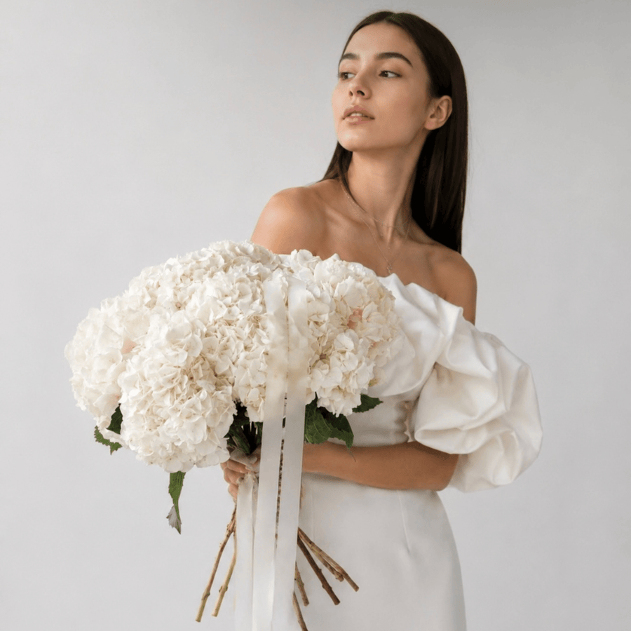 Monobouquet of hydrangeas Cloudline - DJ flowers