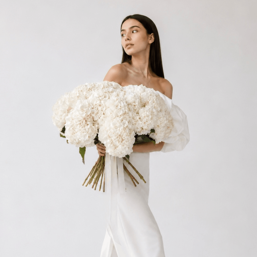 Monobouquet of hydrangeas Cloudline - DJ flowers