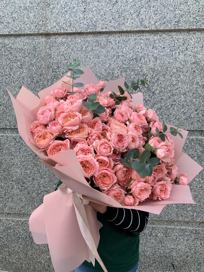 Monobouquet of Julietta spray roses Pinkie - DJ flowers