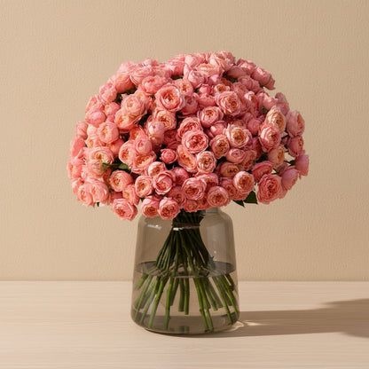 Monobouquet of spray roses Julietta Glowbloom - DJ flowers
