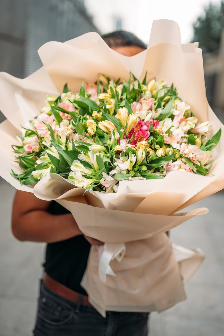 Monobouquets Alstroemeria grand mix - DJ flowers
