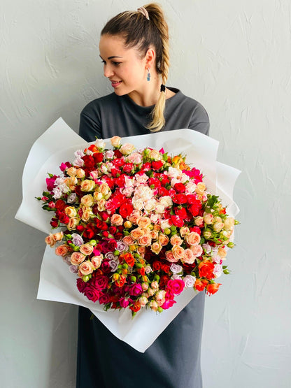 Monobouquets Grand spray mix - DJ flowers