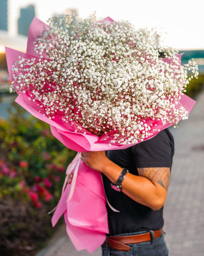 Monobouquets Gypsophila cloud - DJ flowers