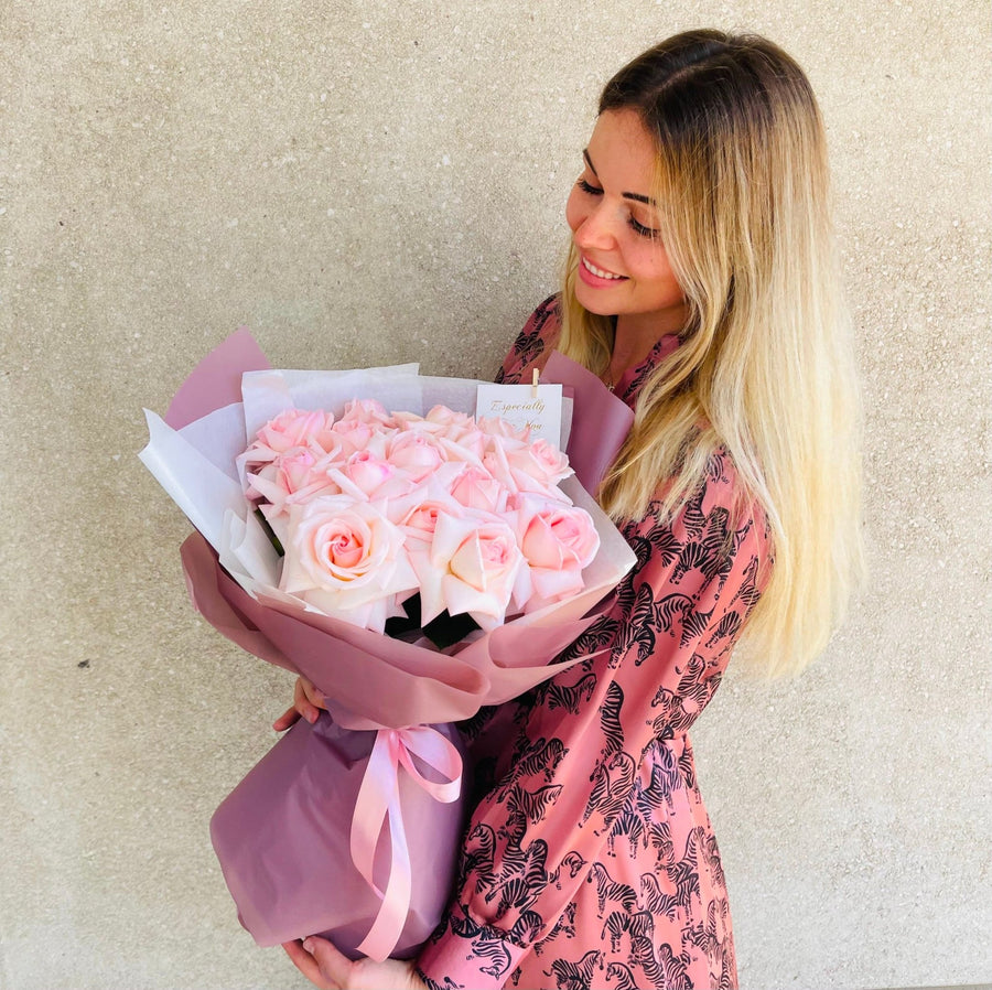 O'hara Pink Rose bouquet - DJ flowers