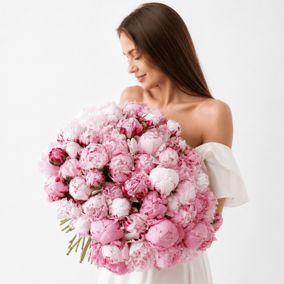 Peonies bouquet Morning Ritual - DJ flowers