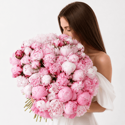 Peonies bouquet Morning Ritual - DJ flowers