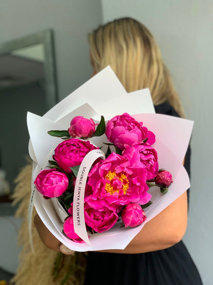 Peony monobouquet Sprig - DJ flowers