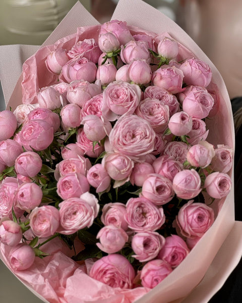 Peony roses bouquet First feeling - DJ flowers