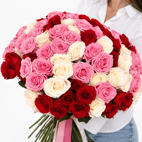 Rapture — Mixed rose bouquet - DJ flowers