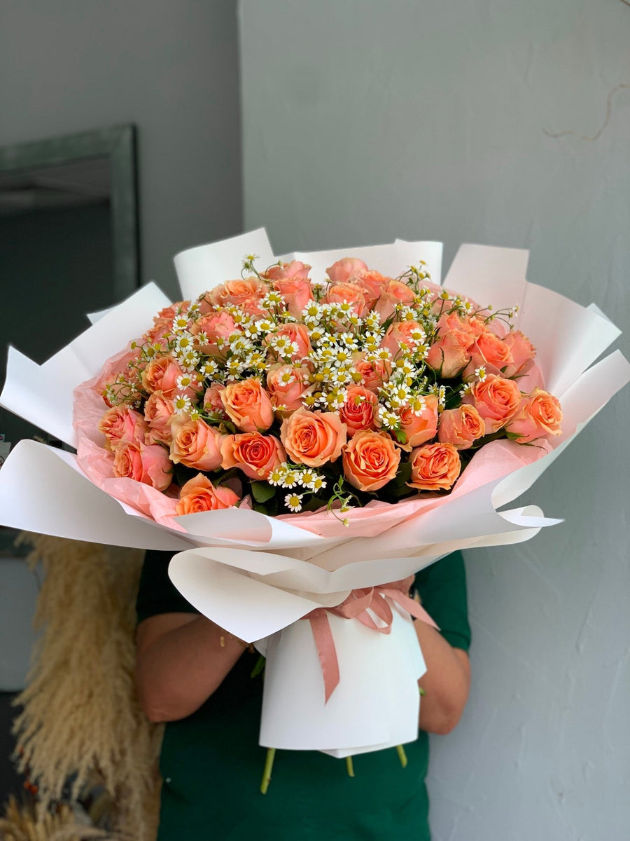 Rose and chamomile mix Morningtide - DJ flowers