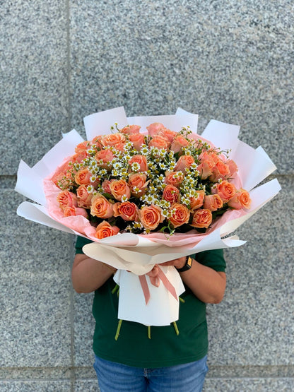 Rose and chamomile mix Morningtide - DJ flowers