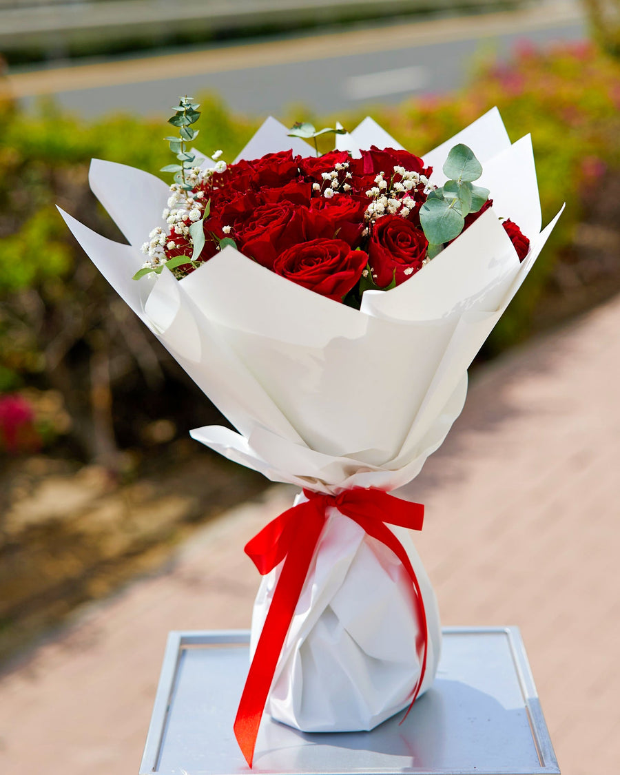 Rose bouquet Flame - DJ flowers