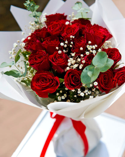 Rose bouquet Flame - DJ flowers