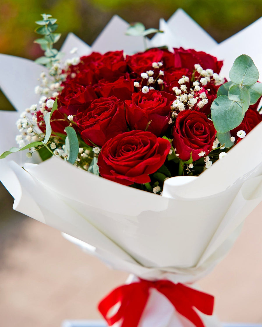 Rose bouquet Flame - DJ flowers