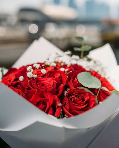 Rose bouquet Flame - DJ flowers