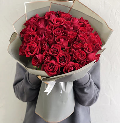 Rose bouquet Lovely roses - DJ flowers