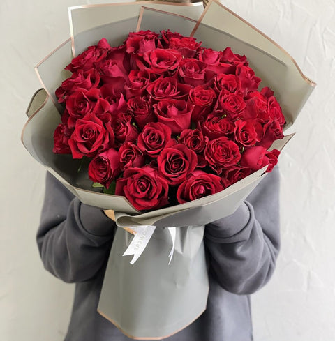 Rose bouquet Lovely roses - DJ flowers