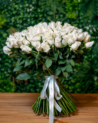 Rose bouquet Pure - DJ flowers