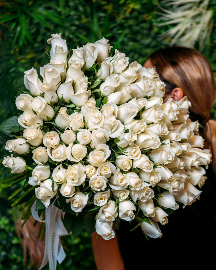 Rose bouquet Pure - DJ flowers