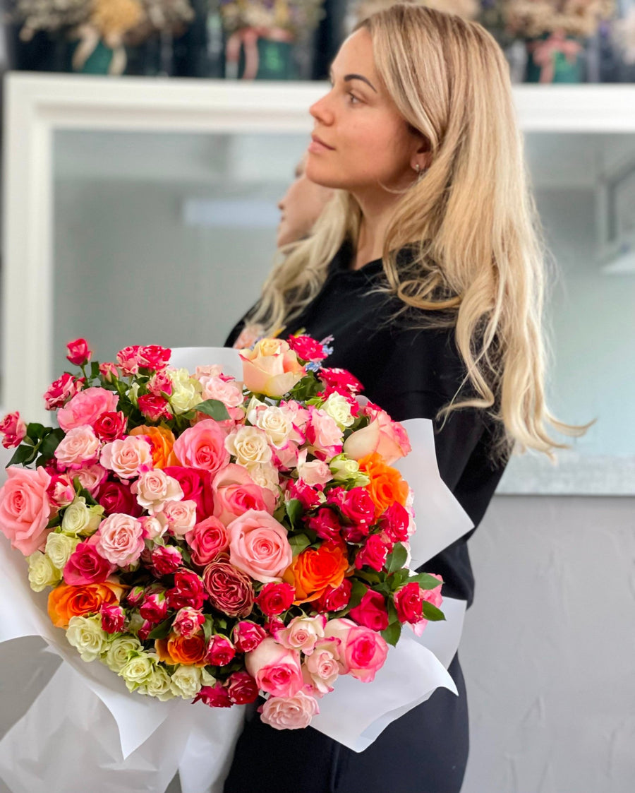 Rose bouquet Rose grand mix - DJ flowers